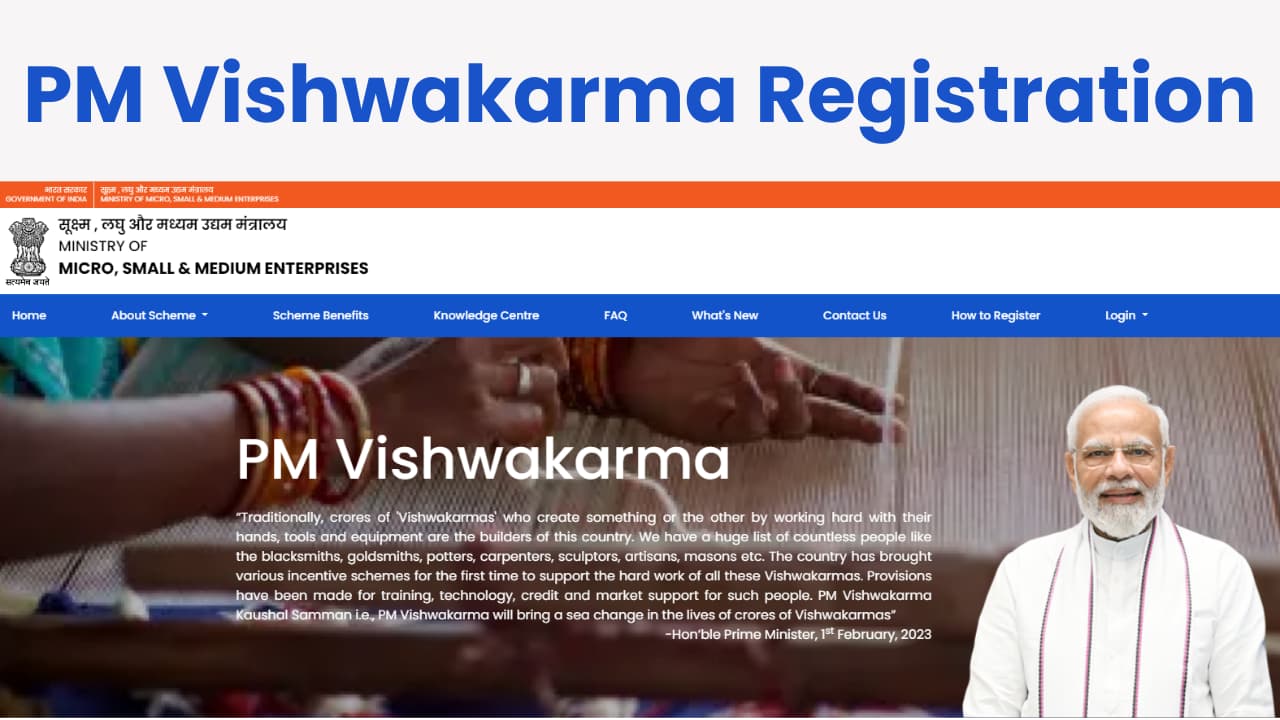 PM Vishwakarma Registration