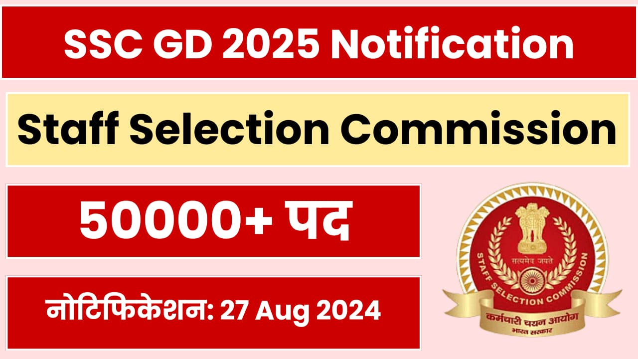 SSC GD Recruitment 2025