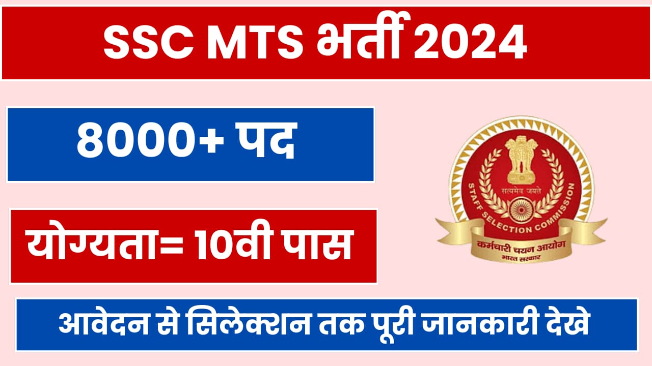 SSC MTS Recruitment 2024