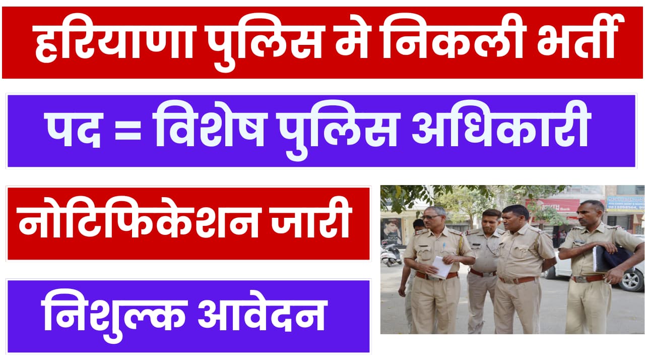 SPO Rohtak Recruitment 2024