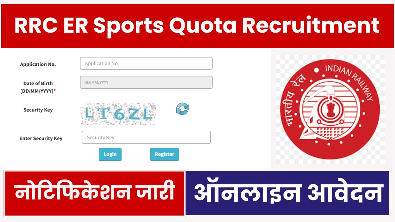 RRC ER Sports Quota Recruitment